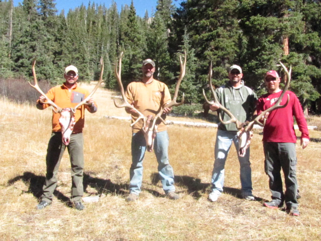 Successful Drop Camp Hunters Colorado Elk and Mule Deer Hunting